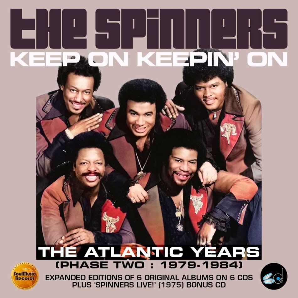 Spinners - Keep On Keepin On: Atlantic Years - Phase 2: 79-84 Boxset, 7 CDs