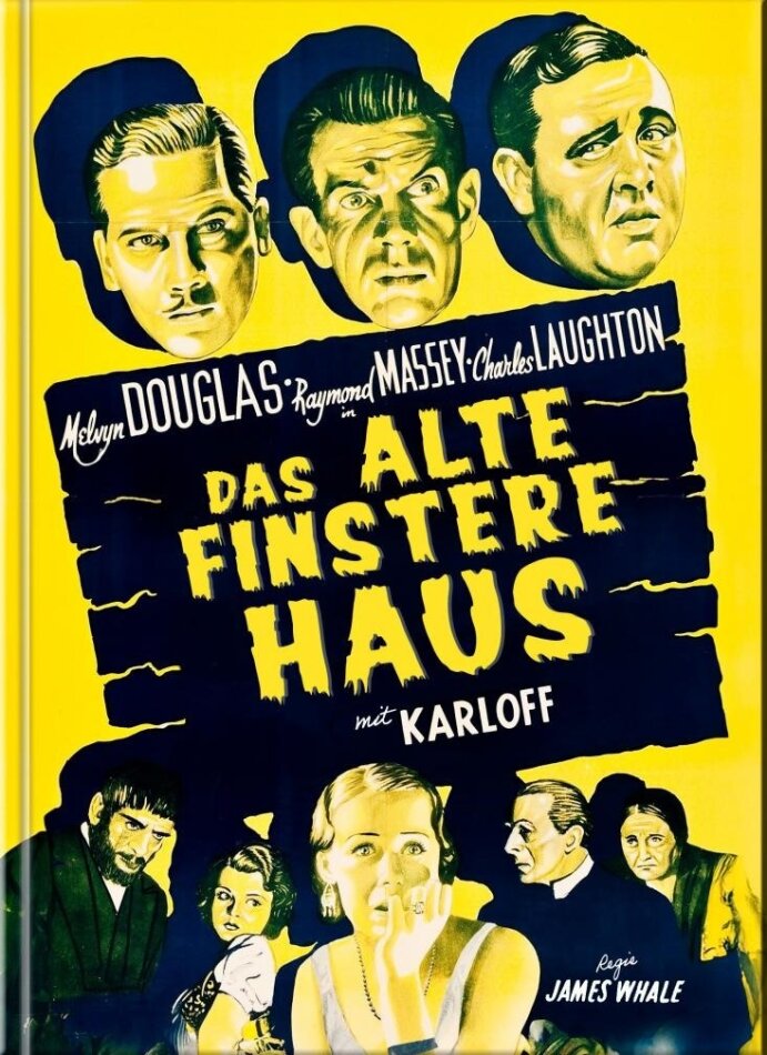 Das alte finstere Haus (1932) Cover B, Limited Edition, Mediabook, 4K Ultra HD + Blu-ray
