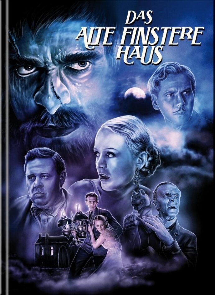 Das alte finstere Haus (1932) Cover D, Limited Edition, Mediabook, 4K Ultra HD + Blu-ray