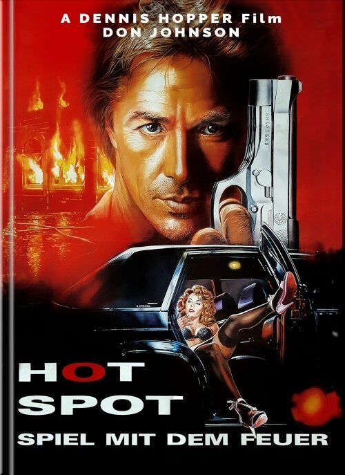 Hot Spot - Spiel mit dem Feuer (1990) Cover A, Edizione Limitata, Mediabook, Blu-ray + DVD