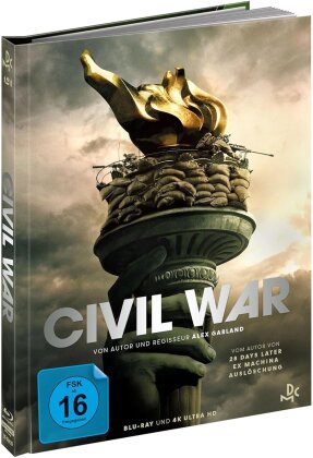 Civil War (2024) (Limited Edition, Mediabook, 4K Ultra HD + Blu-ray)