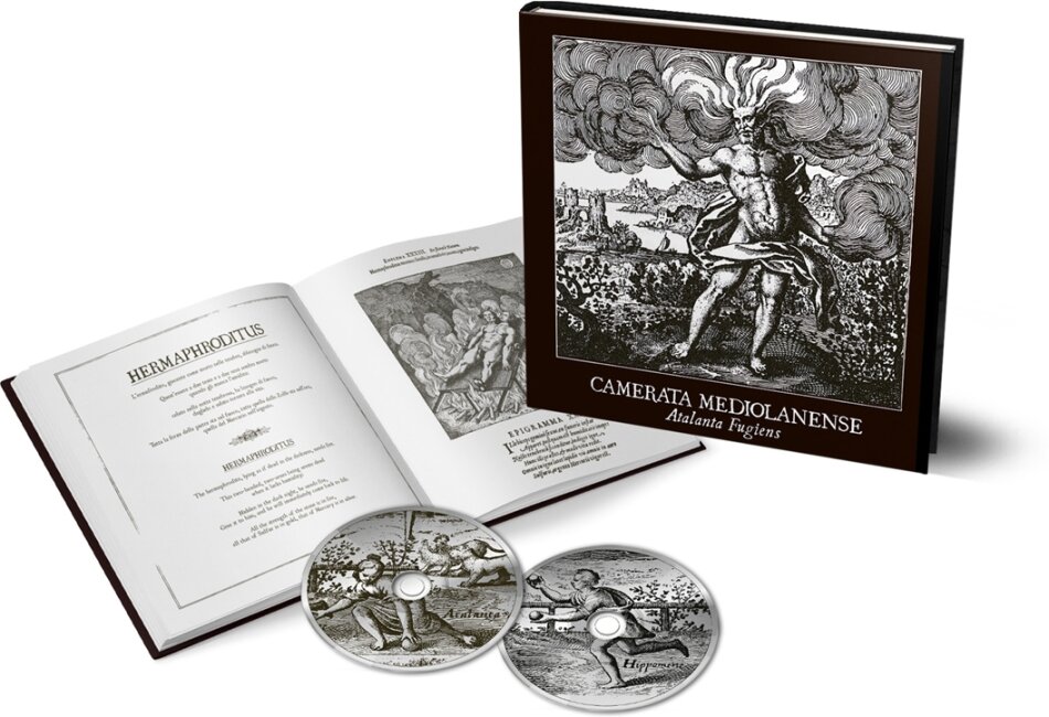 Camerata Mediolanense - Atalanta Fugiens Collectors Edition, 2 CDs + Book