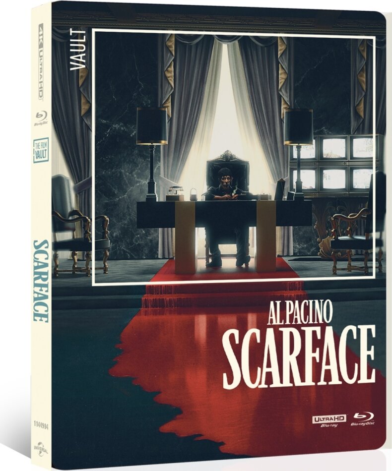 Scarface (1983) The Film Vault Range, Edizione Limitata, Steelbook, 4K Ultra HD + Blu-ray