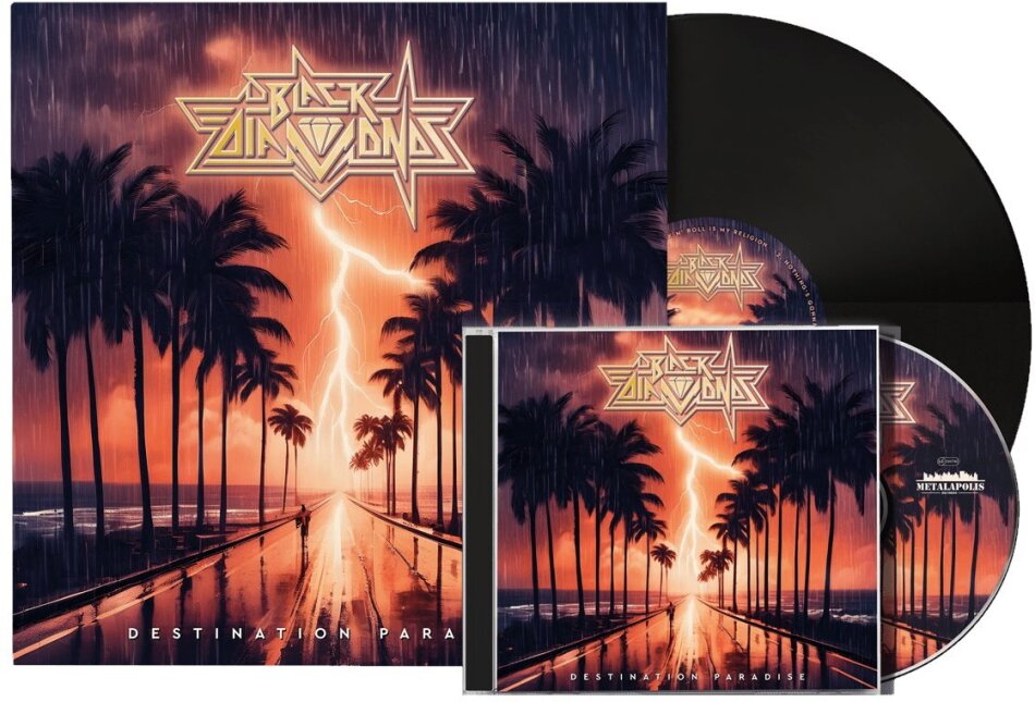Black Diamonds - Destination Paradise Bundle, LP + CD
