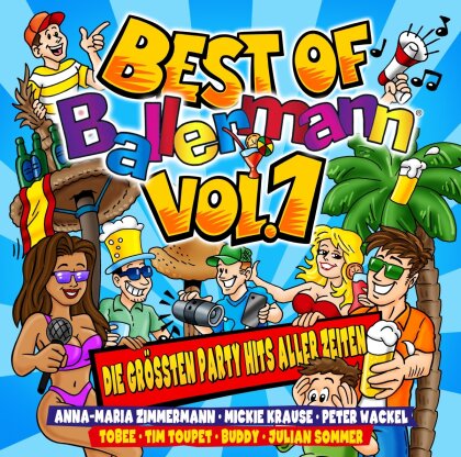 Best Of Ballermann Vol.1 &ndash; Die Gr&ouml;ssten Party Hits (2 CDs)