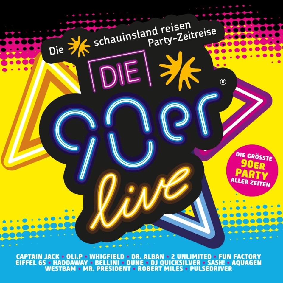 Die 90er Live 2 CDs