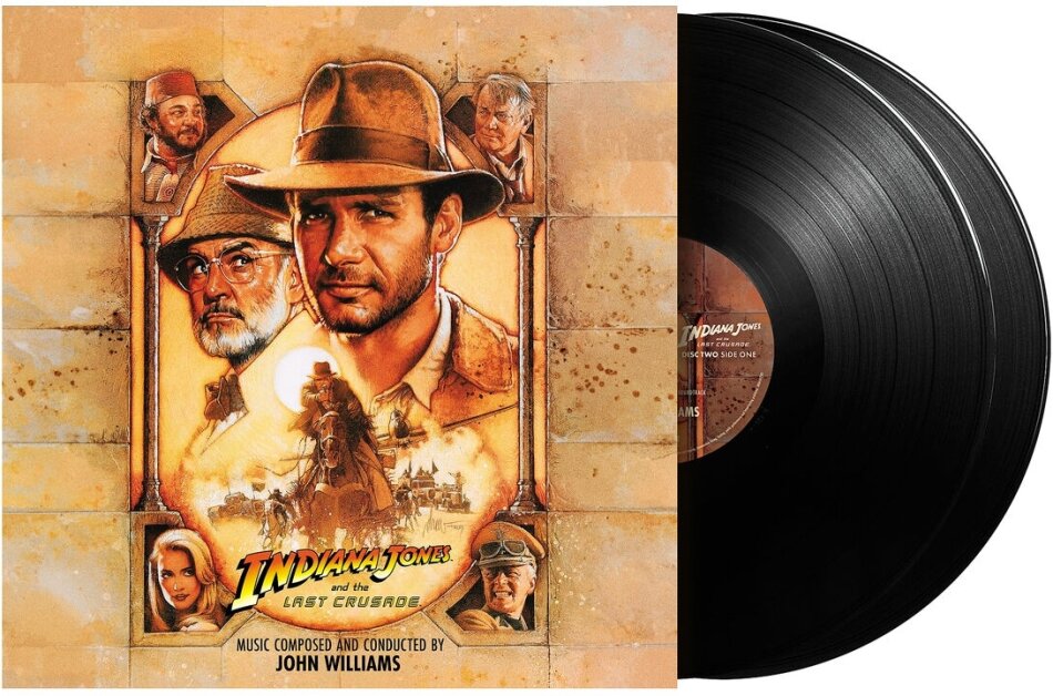 John Williams (*1932) (Komponist/Dirigent) - Indiana Jones And The Last Crusade 2 LP