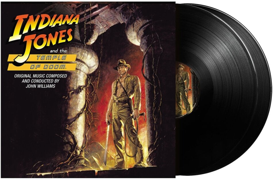 John Williams (*1932) (Komponist/Dirigent) - Indiana Jones And The Temple Of Doom - OST Gatefold, 2 LPs