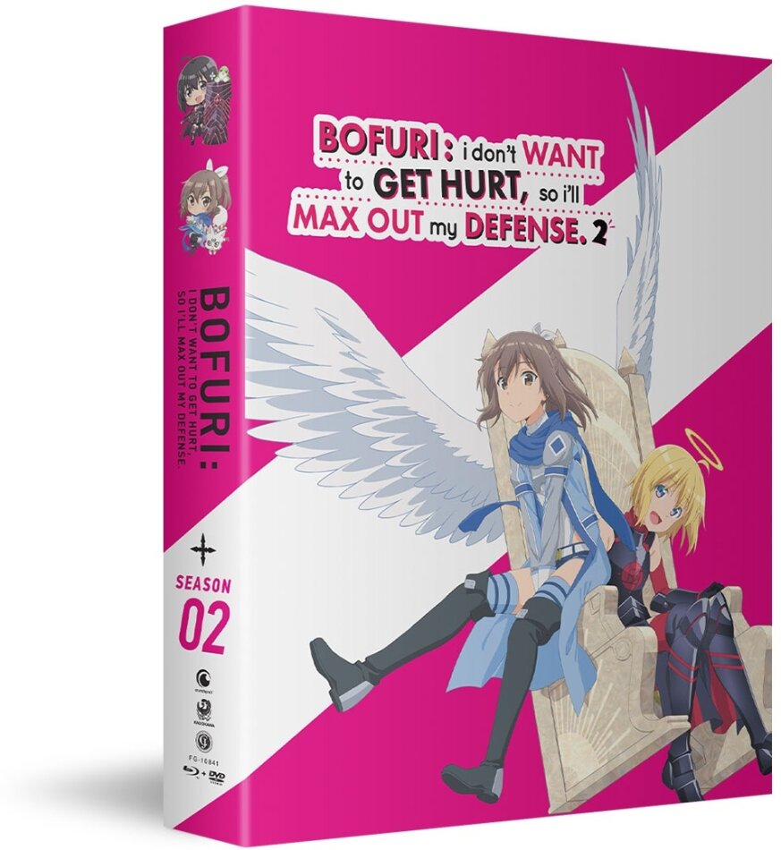 BOFURI: i don't WANT to GET HURT, so i'll MAX OUT my DEFENSE. - Season 2 Limited Edition, 2 Blu-rays + 2 DVDs