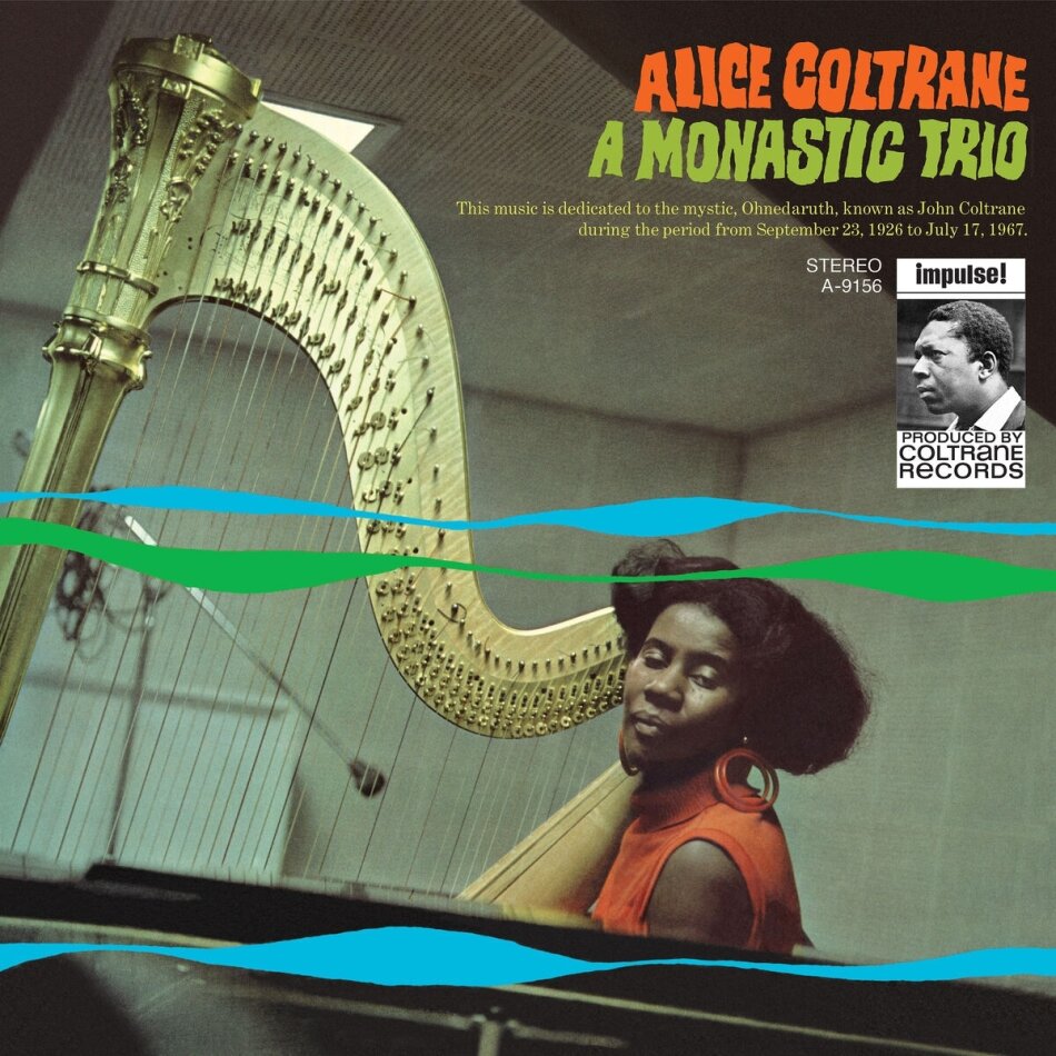 Alice Coltrane - A Monastic Trio 2024 Reissue, Verve By Request, Impulse, LP