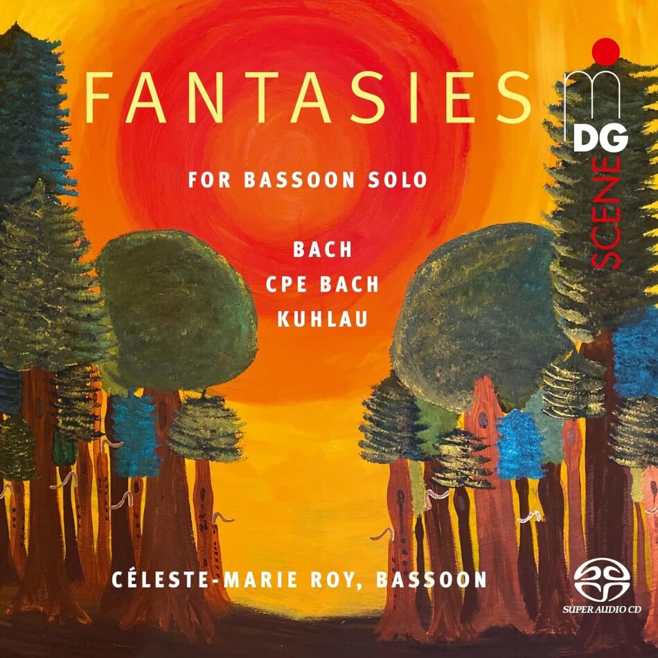 Johann Sebastian Bach (1685-1750), Carl Philipp Emanuel Bach (1714-1788), Friedrich Kuhlau (1786-1832) & Céleste-Marie Roy - Fantasies For Bassoon Solo Hybrid SACD