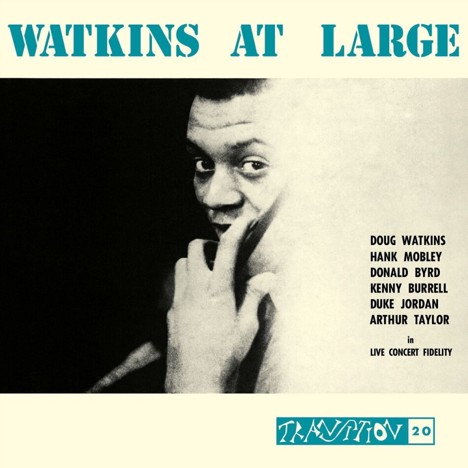 Doug Watkins - Watkins At Large Tone Poet Vinyl, 2024 Reissue, Blue Note, LP