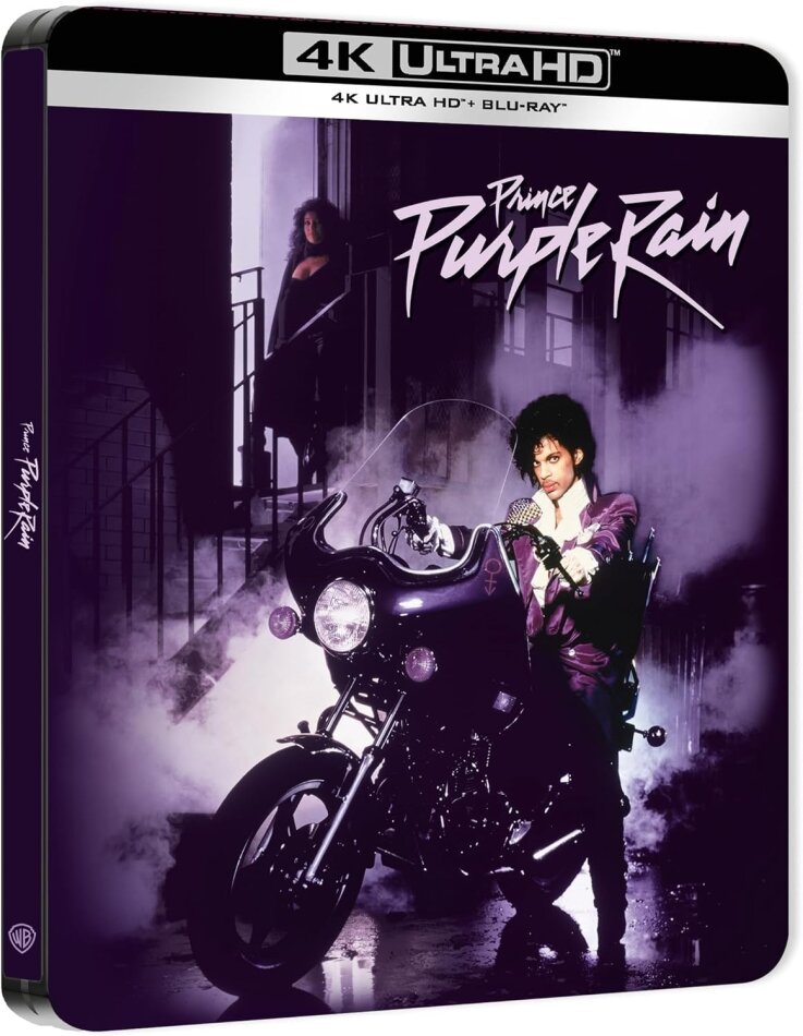 Purple Rain - Prince (1984) Limited Edition, Steelbook, 4K Ultra HD + Blu-ray