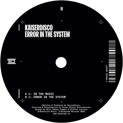 Kaiserdisco - Error In The System 12" Maxi