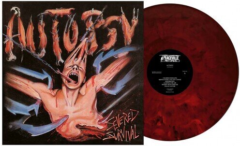 Autopsy - Severed Survival 2024 Reissue, Peaceville, 140 Gramm, 35th Anniversary Edition, Black/Red Vinyl, LP
