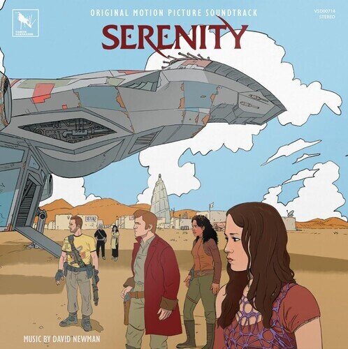 David Newman - Serenity - OST Blue/Transparent Vinyl, 2 LPs