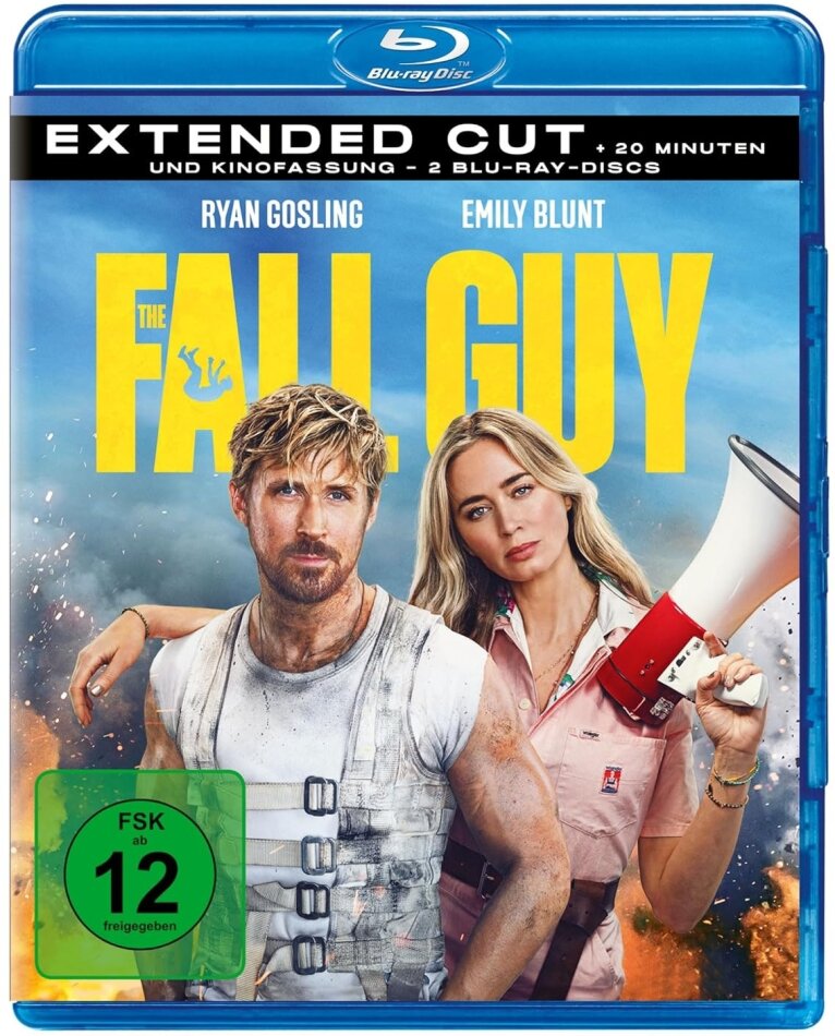 The Fall Guy (2024) Extended Edition, Cinema Version, 2 Blu-rays