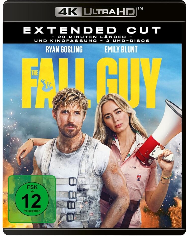 The Fall Guy (2024) Extended Edition, Cinema Version, 2 4K Ultra HDs