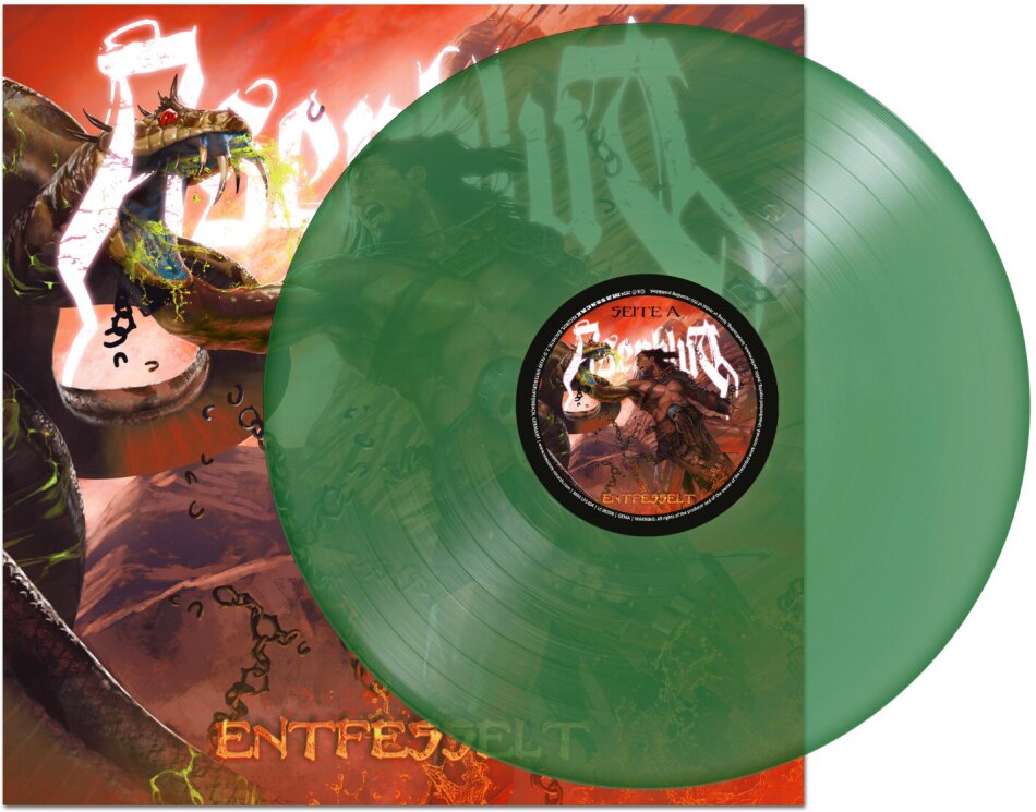 Asenblut - Entfesselt Limited Edition, Green Vinyl, LP