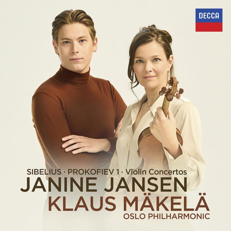 Jean Sibelius (1865-1957), Serge Prokofieff (1891-1953), Klaus Mäkelä, Janine Jansen & Oslo Philharmonic - Sibelius: Violin Conerto - Prokofiev: Violin Con. No 1