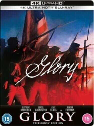 Glory (1989) 35th Anniversary Edition, Limited Edition, Steelbook, 4K Ultra HD + Blu-ray