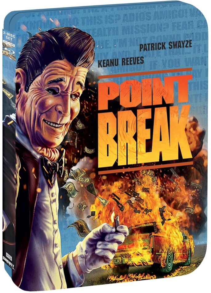 Point Break (1991) Édition Limitée, Steelbook, 4K Ultra HD + Blu-ray