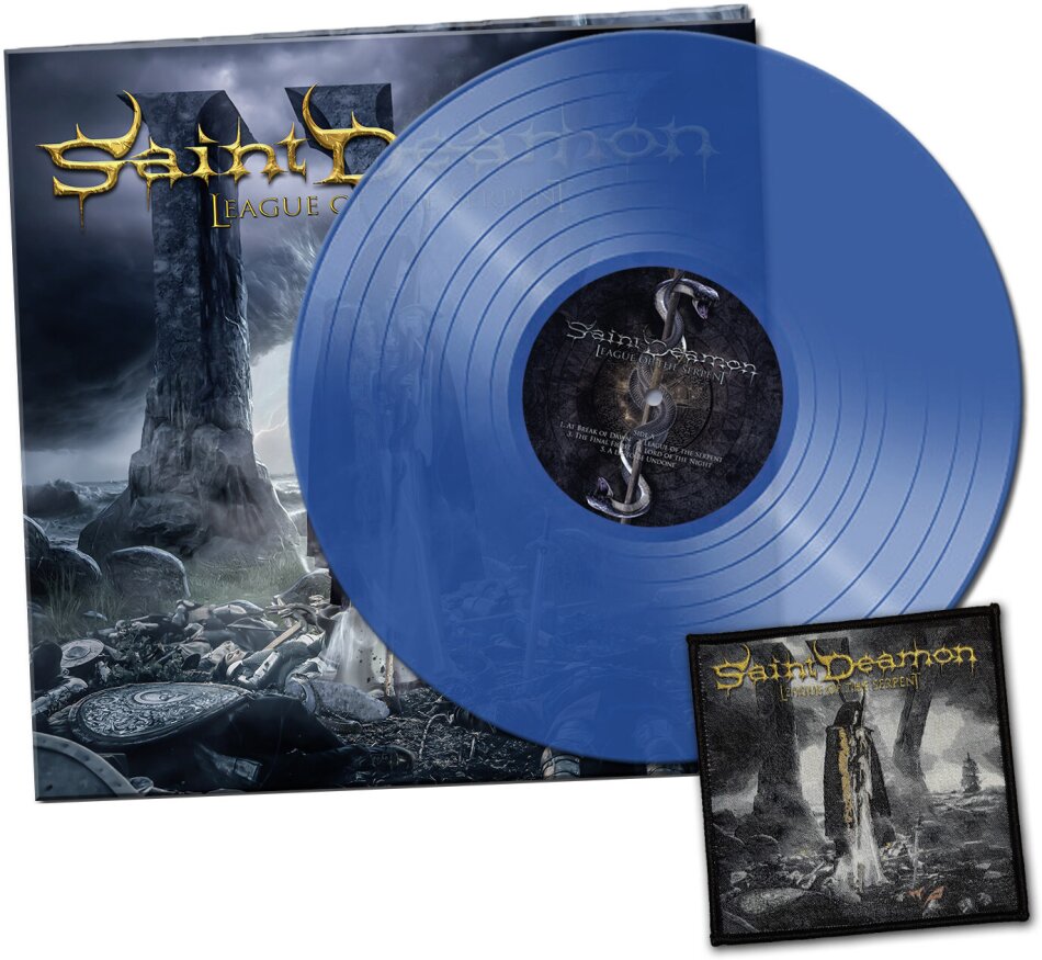 Saint Deamon - League Of The Serpent Gatefold, Limited Edition, Transparent Blue Vinyl, LP