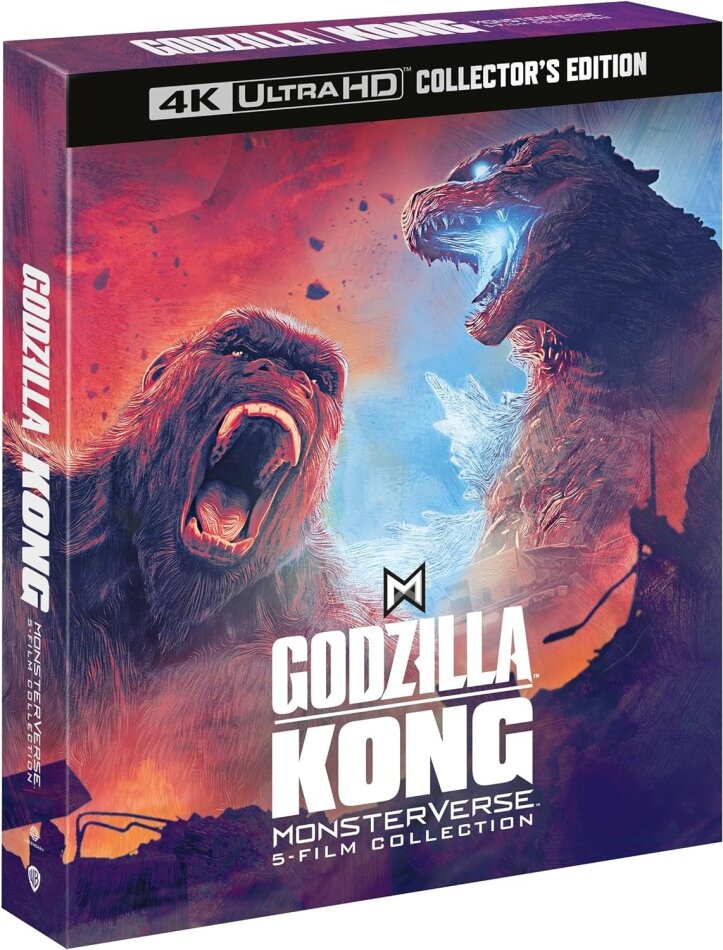Godzilla / Kong - MonsterVerse - 5-Film Collection Édition Collector, 5 4K Ultra HDs