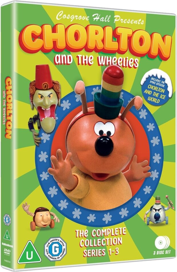 Chorlton and the Wheelies - The Complete Collection: Series 1-3 3 DVD