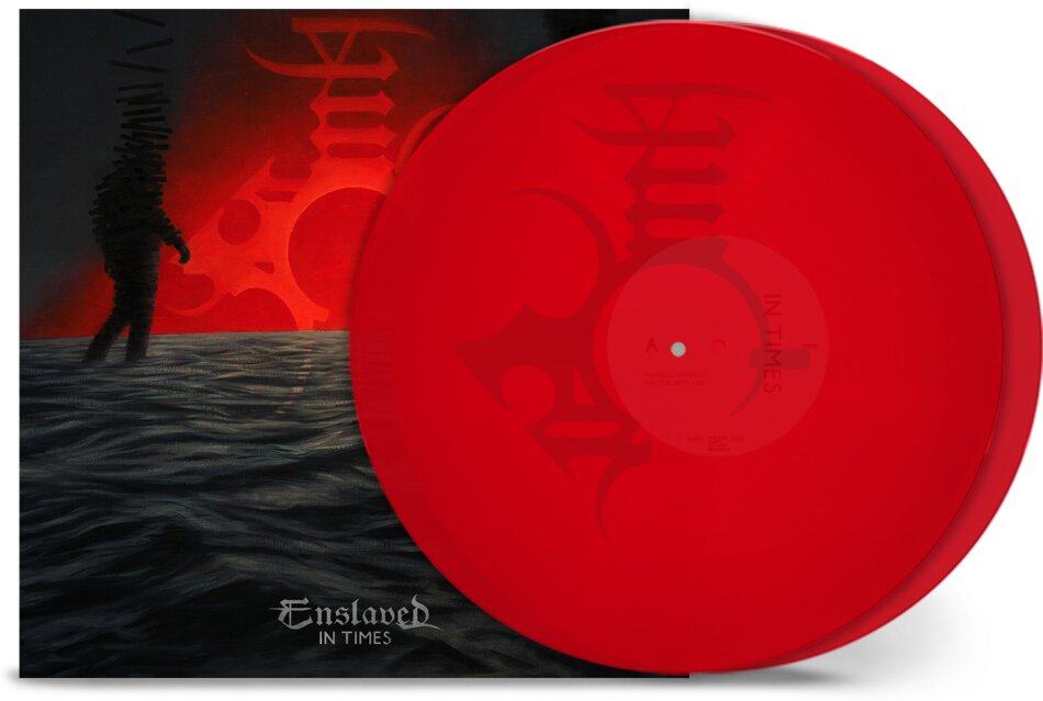 Enslaved - In Times 2024 Reissue, Nuclear Blast, Édition Limitée, Transparent Red Vinyl, 2 LP
