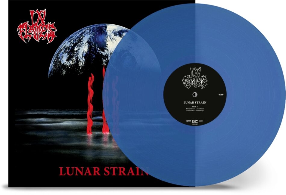 In Flames - Lunar Strain 2024 Reissue, Nuclear Blast, Transparent Blue Vinyl, LP