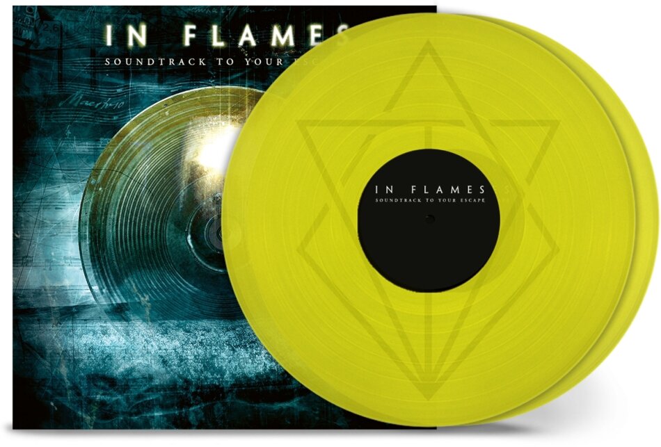 In Flames - Soundtrack To Your Escape 2024 Reissue, Nuclear Blast, Transparent Yellow Vinyl, 2 LP