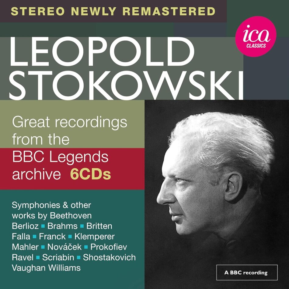 Leopold Stokowski - Great Recordings from the BBC Legends Archive 6 CDs