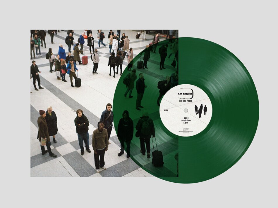 Oreglo - Not Real People Transparent Green Vinyl, LP