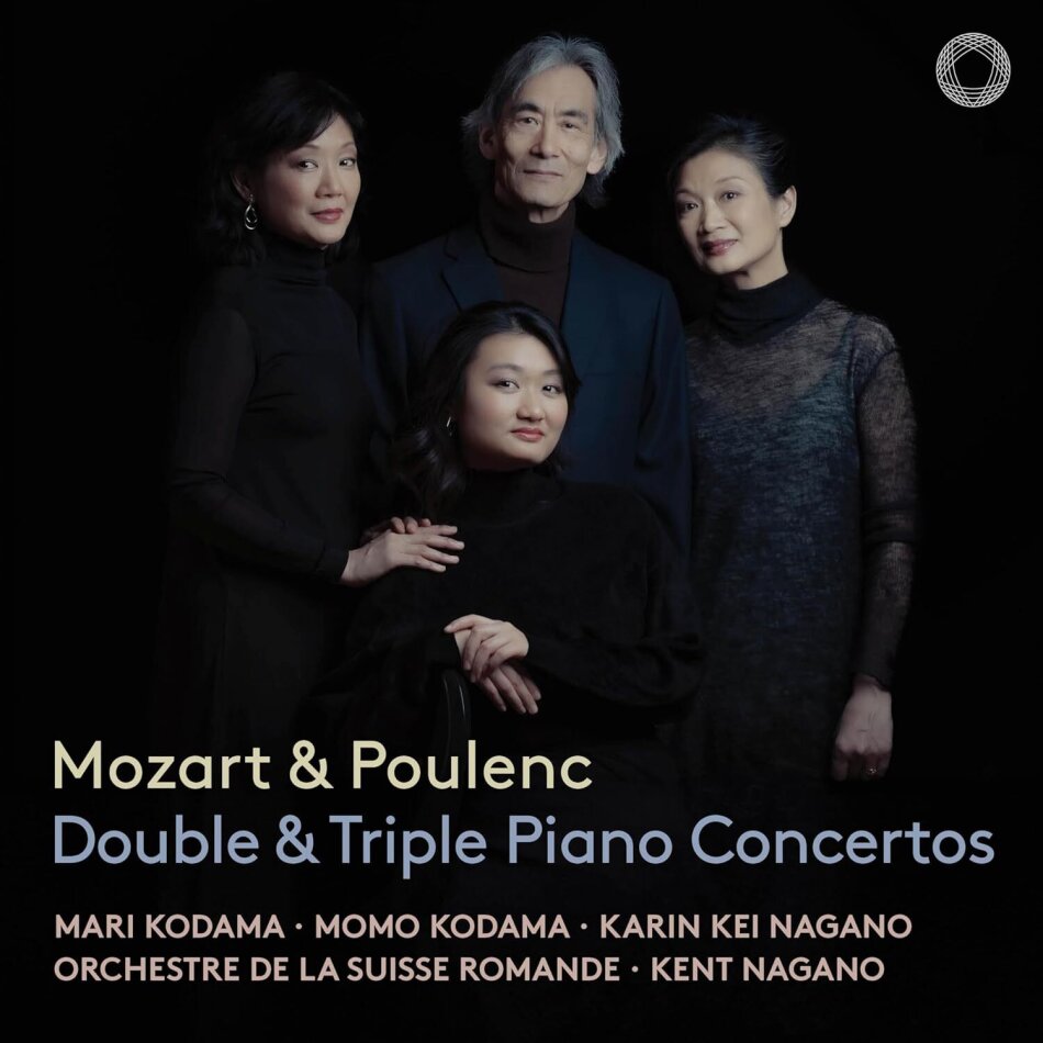 Mari Kodama, Momo Kodama, Karin Kei Nagano, Wolfgang Amadeus Mozart (1756-1791), … - Double & Triple Piano Concertos Hybrid SACD