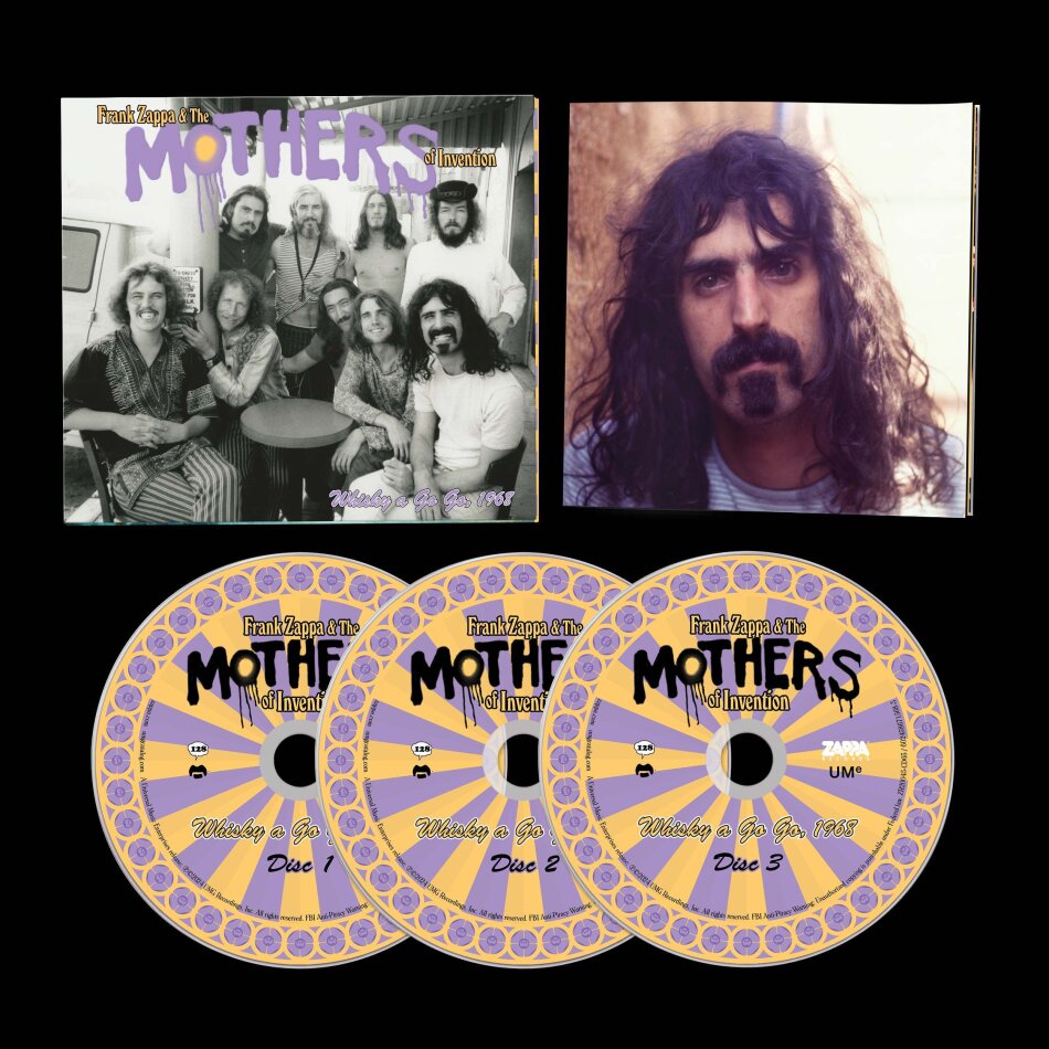 Frank Zappa - Live At The Whisky A Go Go 1968 3 CDs