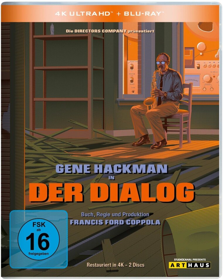 Der Dialog (1974) Arthaus, 50th Anniversary Edition, Restored, 4K Ultra HD + Blu-ray