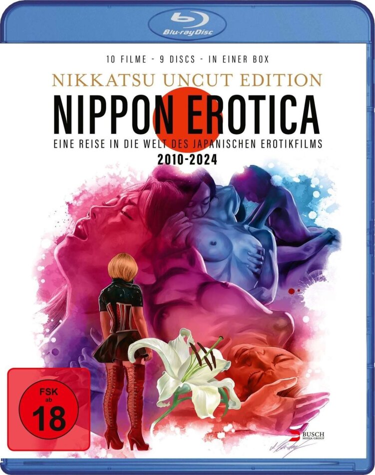 Nippon Erotica - Eine Reise in die Welt des japanischen Erotikfilms 2010-2024 Nikkatsu Uncut Edition, 9 Blu-rays