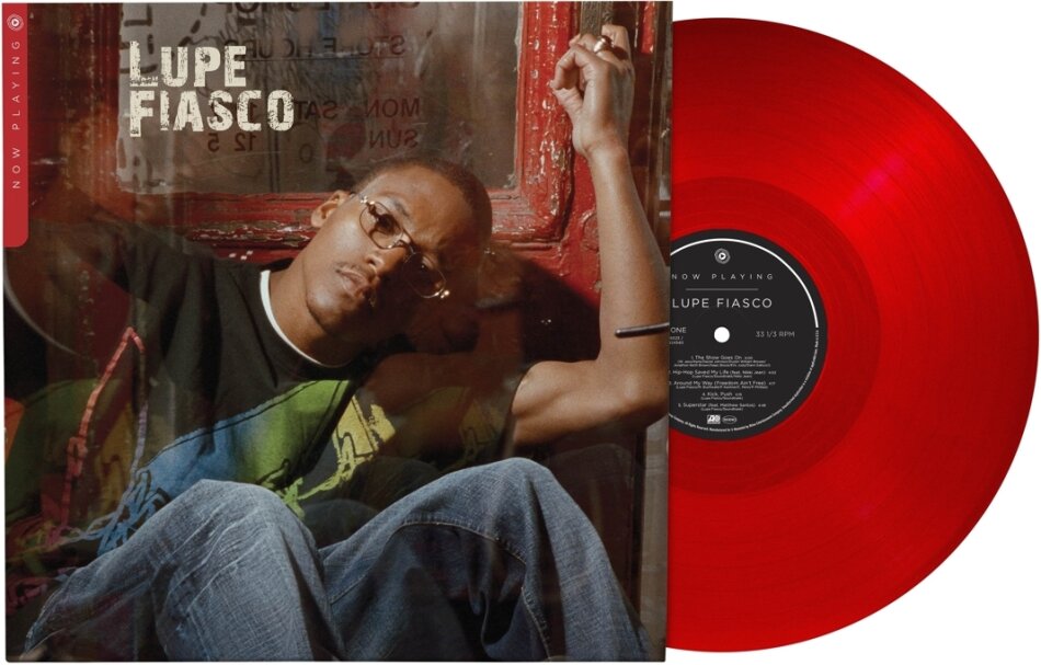 Lupe Fiasco - Now Playing Rhino, Translucent Red Vinyl, LP