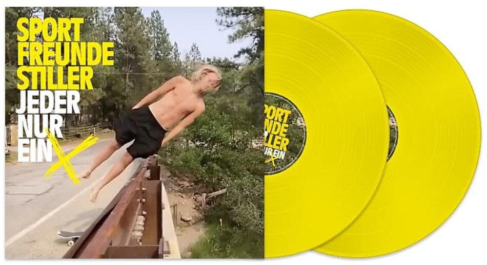 Sportfreunde Stiller - Jeder Nur Ein X Édition Limitée, Yellow Vinyl, 2 LP