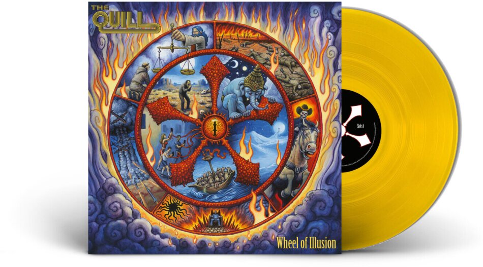 The Quill - Wheel Of Illusion Limited Edition, Transparent Yellow Vinyl, LP