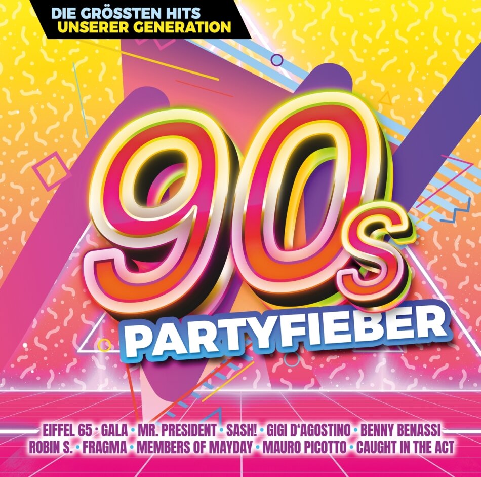 90's Partyfieber - Grössten Hits U. Generation 2 CDs