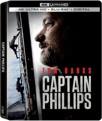 Captain Phillips (2013) (Limited Edition, Steelbook, 4K Ultra HD + Blu-ray)
