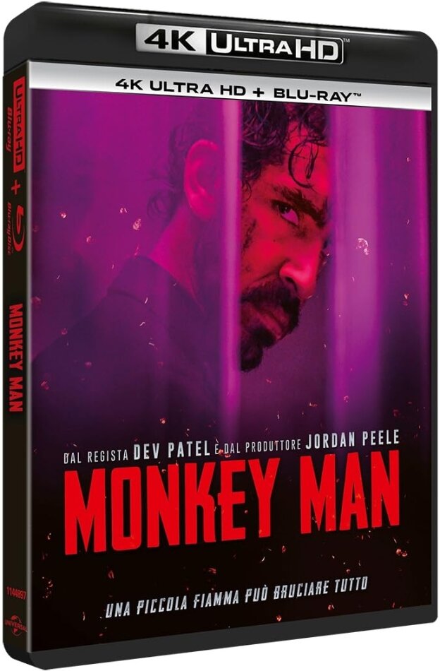 Monkey Man (2024) 4K Ultra HD + Blu-ray