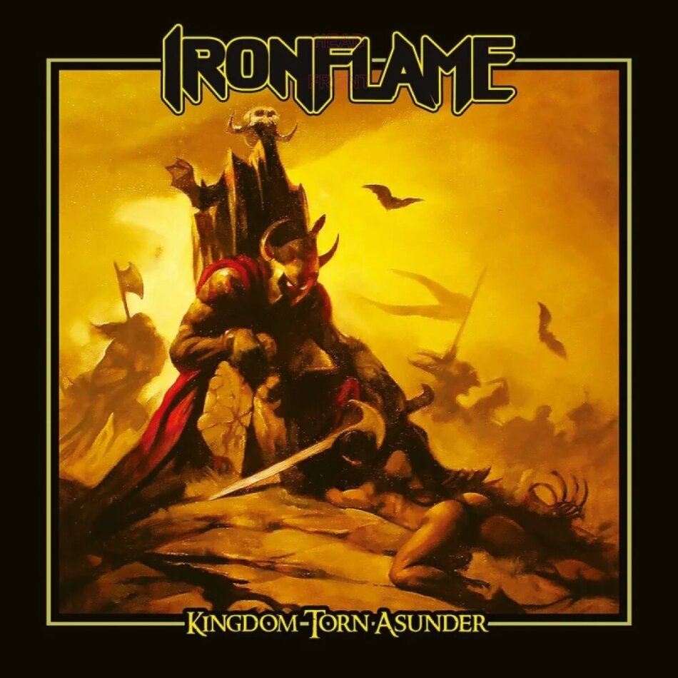Ironflame - Kingdom Torn Asunder Black Vinyl, LP