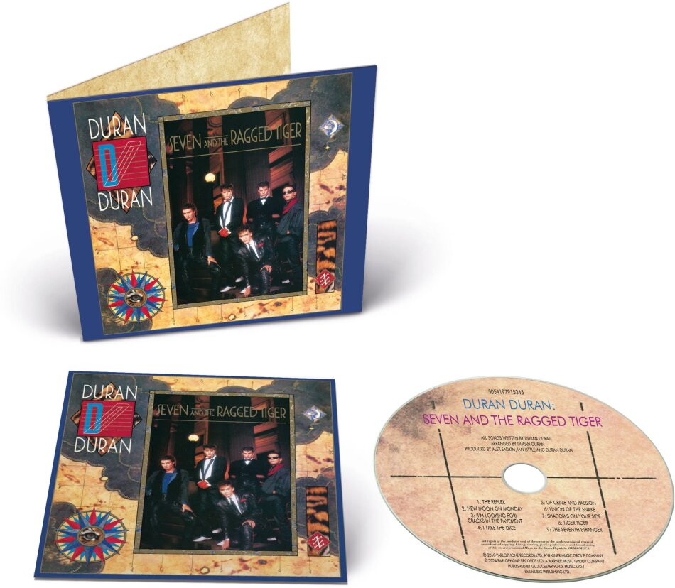 Duran Duran - Seven And The Ragged Tiger 2024 Reissue, 2010 Remaster