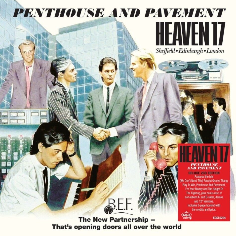 Heaven 17 - Penthouse & Pavement 2024 Reissue, Edsel, Gatefold, Deluxe Edition, 2 CD