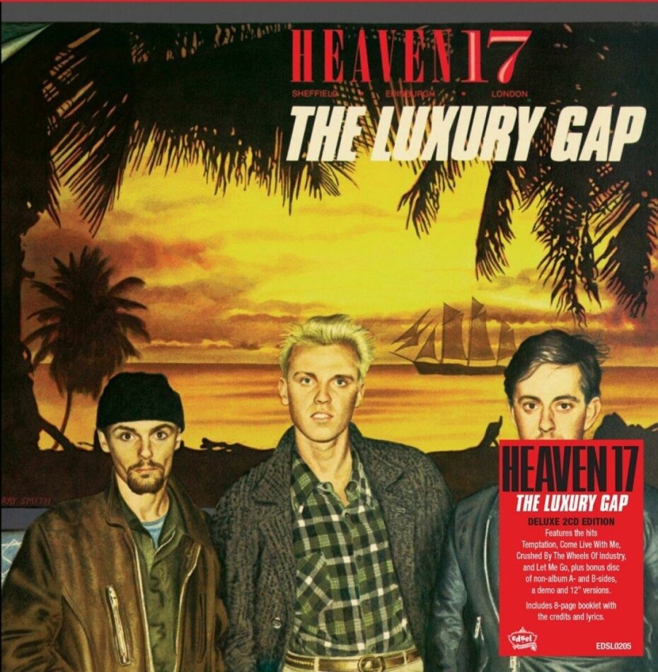 Heaven 17 - Luxury Gap 2024 Reissue, Edsel, Gatefold, Deluxe Edition, 2 CD