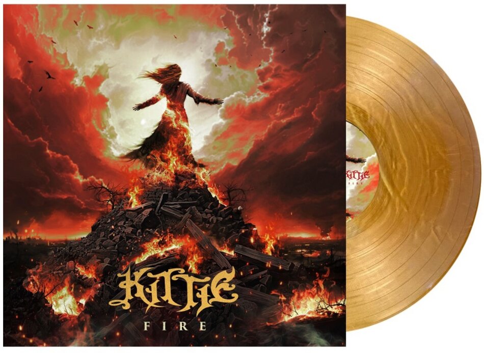 Kittie - Fire Gold Vinyl, LP + Digital Copy