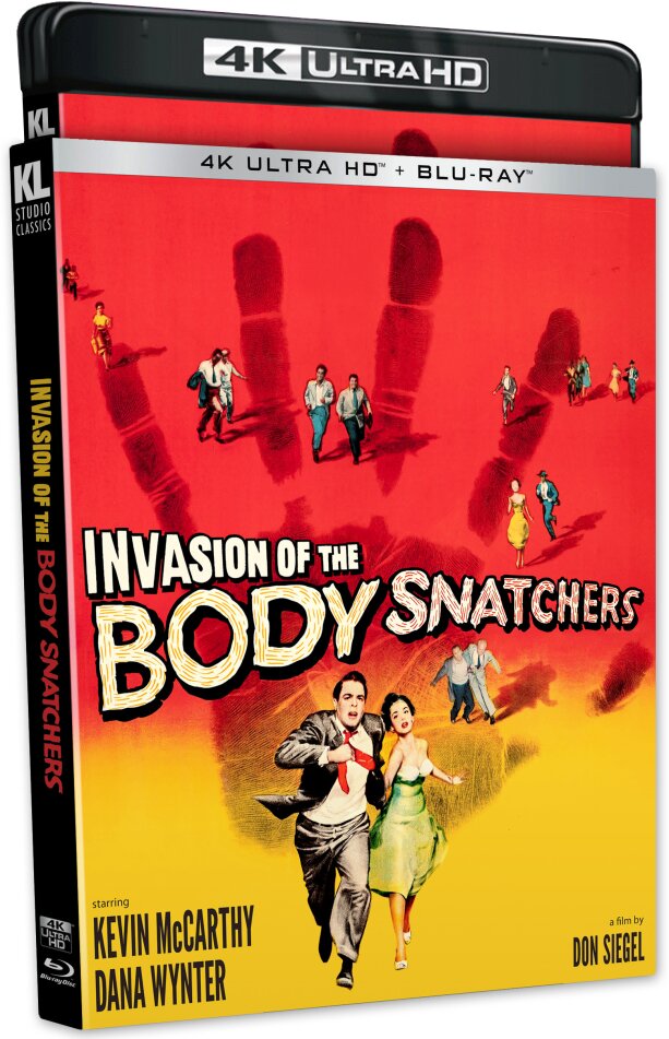 Invasion of the Body Snatchers (1956) Kino Lorber Studio Classics, b/w, 4K Ultra HD + Blu-ray